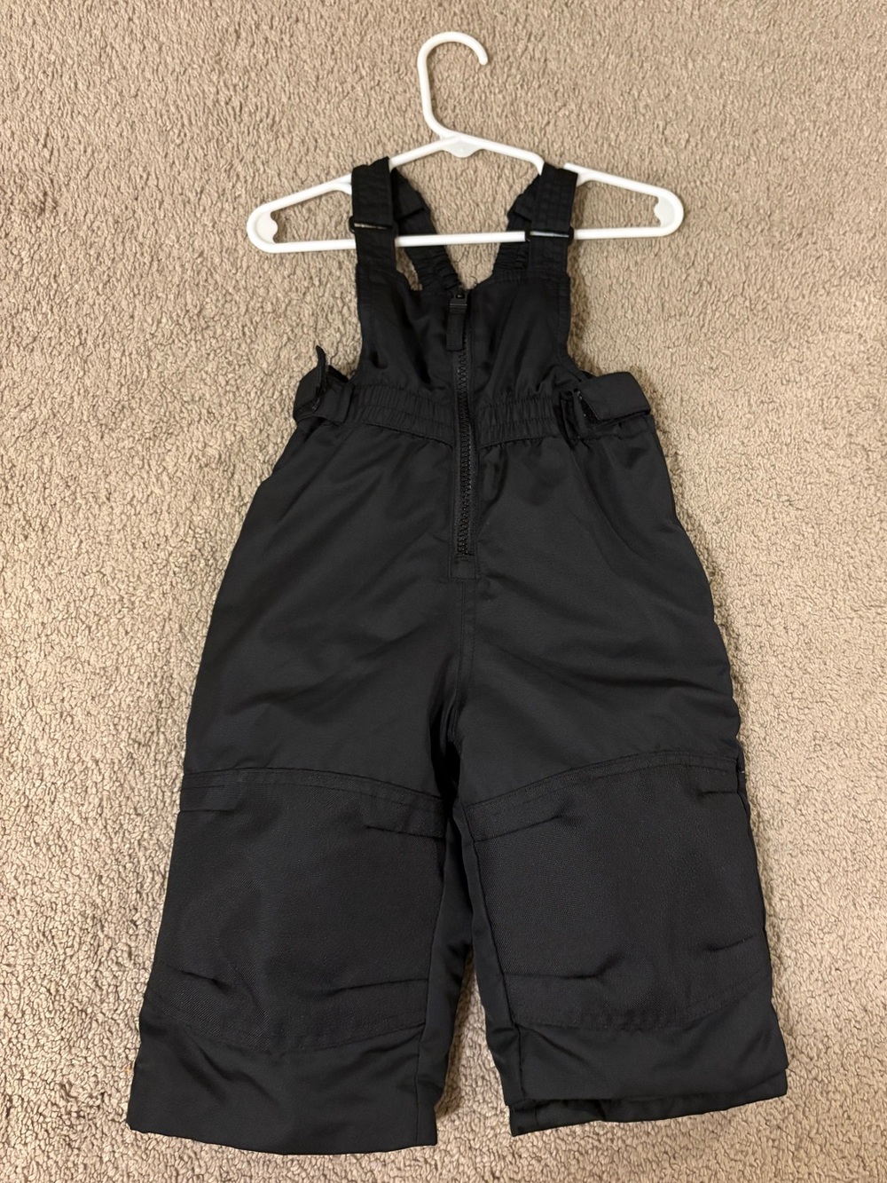 Cat & Jack Black Kids Snow Bib Overalls